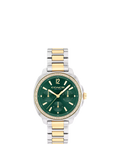 Coach Kitt 34mm crystal bezel watch gold silver, UK version