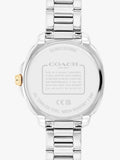 Coach Kitt 34mm crystal bezel watch gold silver, UK version