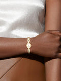 Coach Sammy oval gold 22mm watch for women, UK version