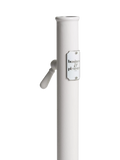 Business & Pleasure Co classic parasol base white, UK version