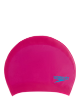 John Lewis Speedo Junior Silicone Swim Cap, Begonia Pink- Buy online at McGrocer