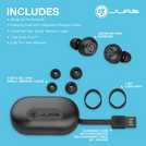 JLab JBuds Air Pro true wireless earbuds Black, UK version