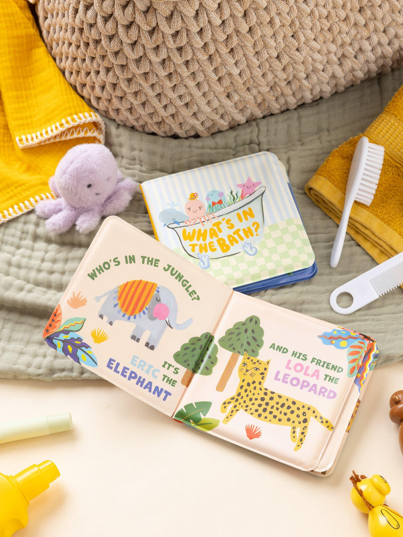 Eleanor Bowmer jungle and sea baby bath book set, pack of 2 - British product