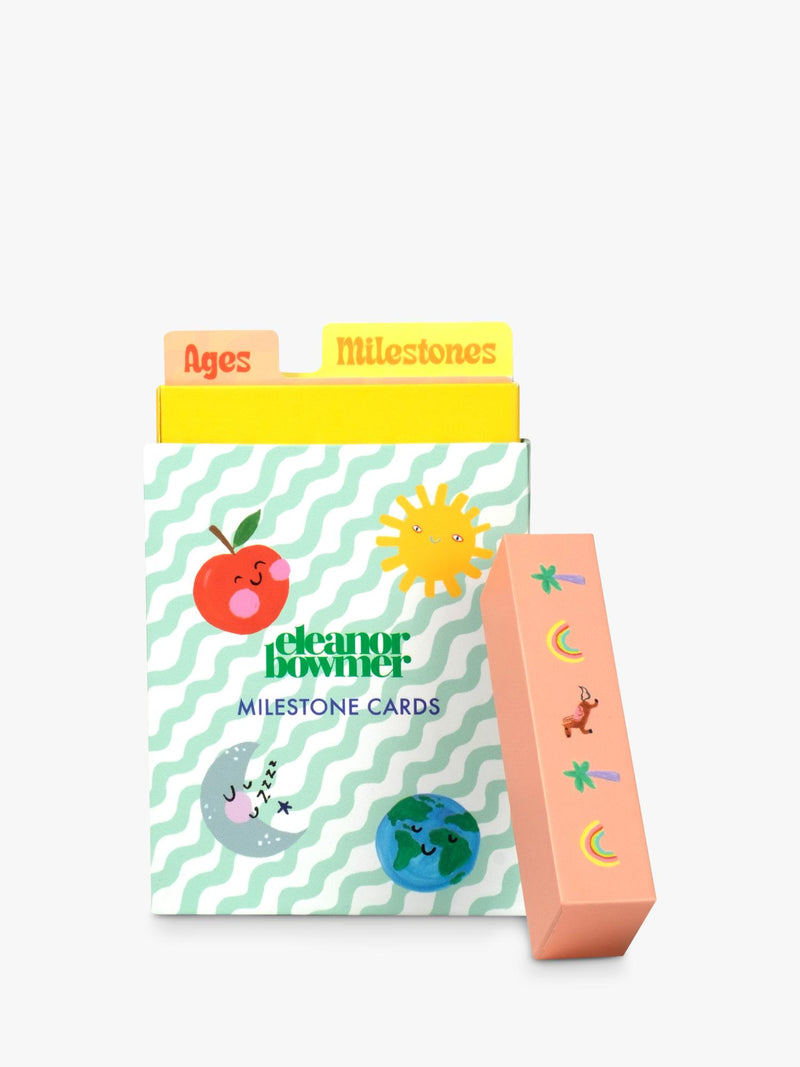 Eleanor Bowmer baby milestone cards set of 24 cards - British product