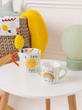 Eleanor Bowmer ceramic mugs gift set for adult and infant, multi - British product