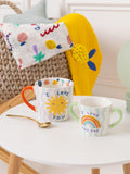 Eleanor Bowmer ceramic mugs gift set for adult and infant, multi - British product
