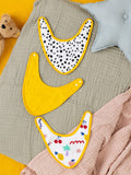 Eleanor Bowmer muslin bibs pack of 3 - British product
