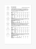 Simplicity Vogue V2059 children's dresses sewing pattern, UK version