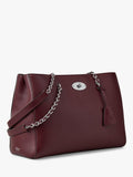 Mulberry Lily Small Grain Leather Tote, imported from the UK