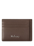Mulberry Farringdon Small Pebble Grain Leather Card Holder, imported from the UK