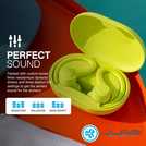 JLab GO Air Sport True Wireless Earbuds Neon Yellow, UK version