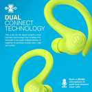 JLab GO Air Sport True Wireless Earbuds Neon Yellow, UK version