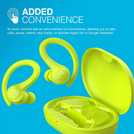 JLab GO Air Sport True Wireless Earbuds Neon Yellow, UK version