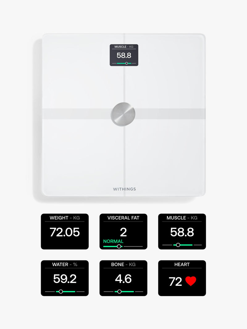 Withings Body Smart bathroom scale white (British brand)