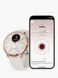 Withings ScanWatch 2 hybrid smartwatch 38mm rose gold (British brand)