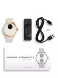 Withings ScanWatch 2 hybrid smartwatch 38mm rose gold (British brand)