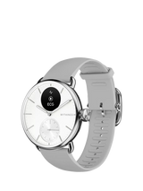 John Lewis Withings Scanwatch 2 Health & Activity Tracking Smartwatch, 38mm, White- Buy online at McGrocer