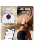 Withings Scanwatch 2 hybrid smartwatch white 38mm, imported from the UK