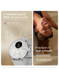 Withings Scanwatch 2 hybrid smartwatch white 38mm, imported from the UK
