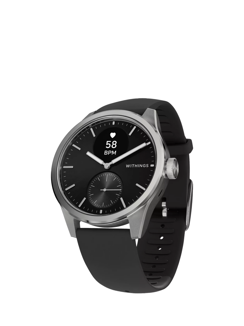 Withings Scanwatch 2 hybrid smartwatch 42mm black, UK version