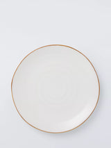 John Lewis John Lewis X Deliciously Ella Stoneware Dinner Plate, 27cm, White- Buy online at McGrocer