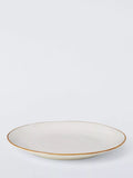 John Lewis Deliciously Ella stoneware dinner plate 27cm white, UK version