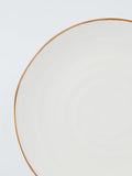 John Lewis Deliciously Ella stoneware dinner plate 27cm white, UK version
