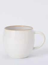 John Lewis John Lewis X Deliciously Ella Stoneware Mug 380ml White- Buy online at McGrocer