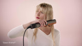 Dyson Airstrait Hair Straighteners, Onyx/Gold