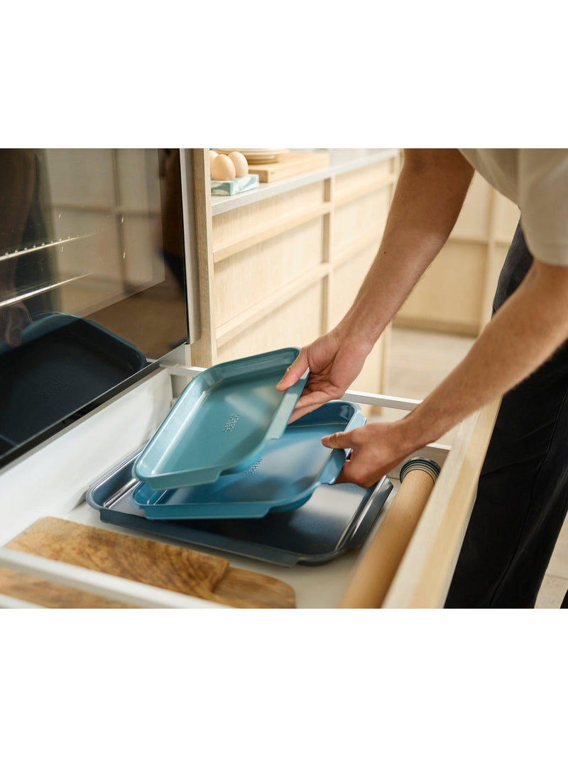 Joseph Joseph small 23cm carbon steel non-stick baking tray, UK version