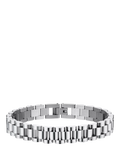 Orelia men's slim watch chain bracelet silver, imported from the UK