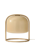 West Elm Remy domed glass table lamp beige (British brand)