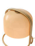 West Elm Remy domed glass table lamp beige (British brand)