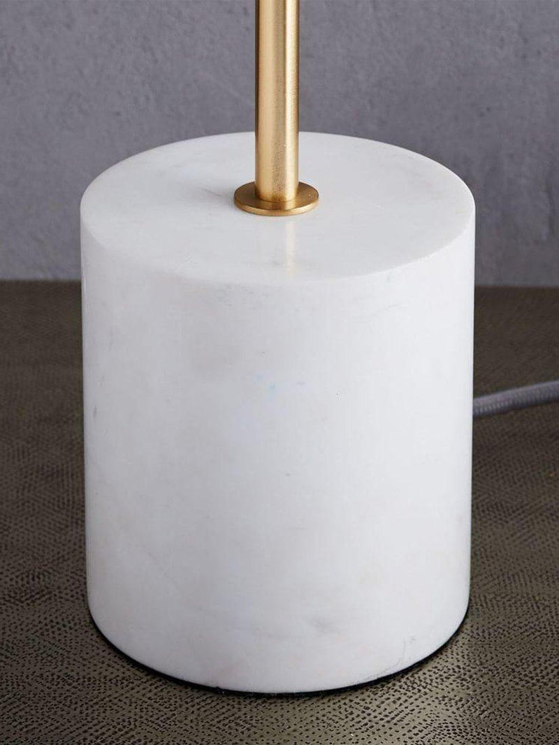 West Elm Sphere Stem table lamp white 56cm (British brand)