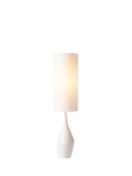 West Elm Asymmetry white ceramic floor lamp, UK version