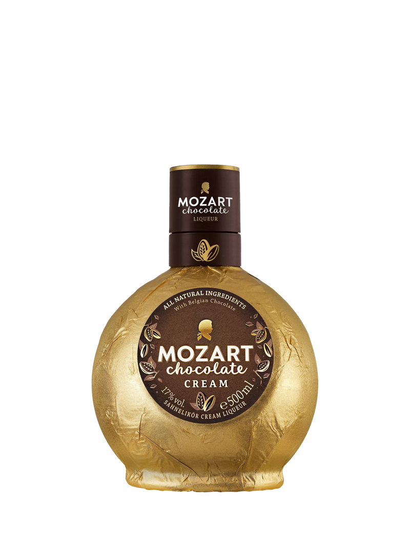 Mozart chocolate cream liqueur 50cl, imported from the UK