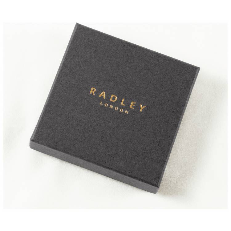 Radley silver-plated bobble chain heart locket necklace - British product