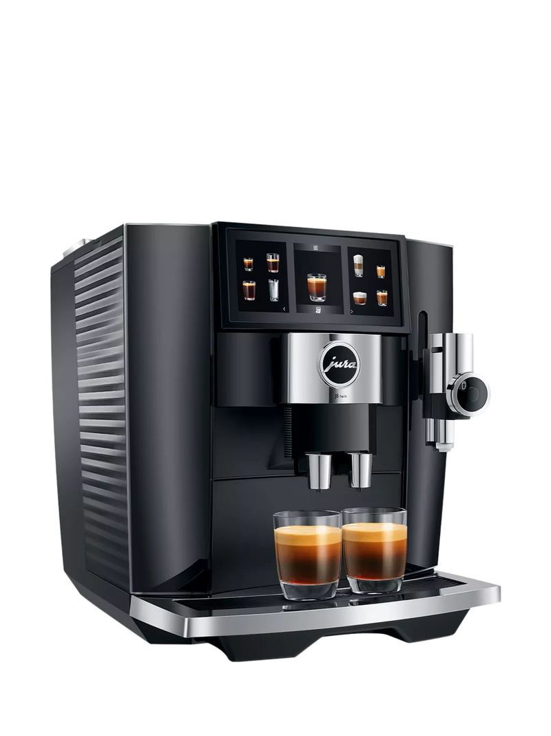 JURA twin coffee machine in diamond black, UK version
