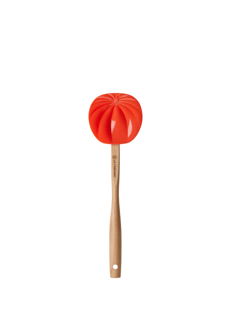 Le Creuset Pumpkin Silicone Head Spatula Volcanic, UK version