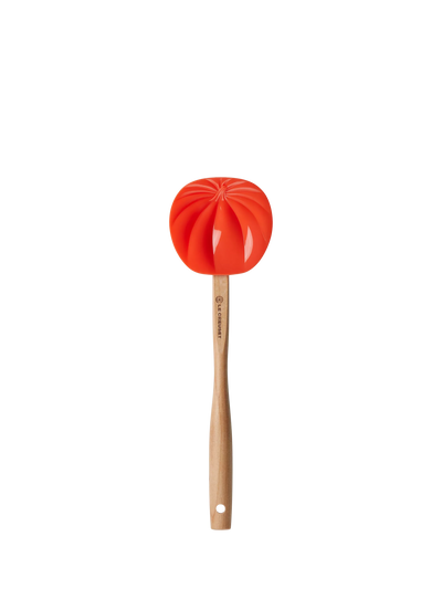 John Lewis Le Creuset Pumpkin Silicone Head Spatula Volcanic Kitchen Utensil- Buy online at McGrocer