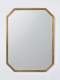 John Lewis Marlborough wall mirror 81x61cm antique brass, imported from the UK