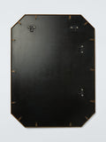 John Lewis Marlborough wall mirror 81x61cm antique brass, imported from the UK
