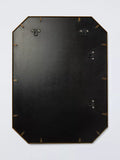 John Lewis Marlborough wall mirror 81x61cm antique brass, imported from the UK