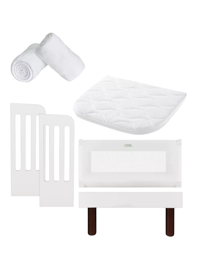 Gaia Baby Serena Bedside Crib Add-On Bundle