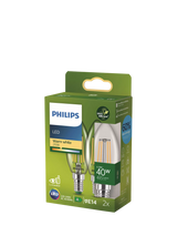 John Lewis Philips Energy Efficient 2.3W E14 LED Non-Dimmable Bulb, Warm White, Pack of 2- Buy online at McGrocer