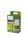 Philips LED bulb 2.3W E14 warm white pack of 2, UK version