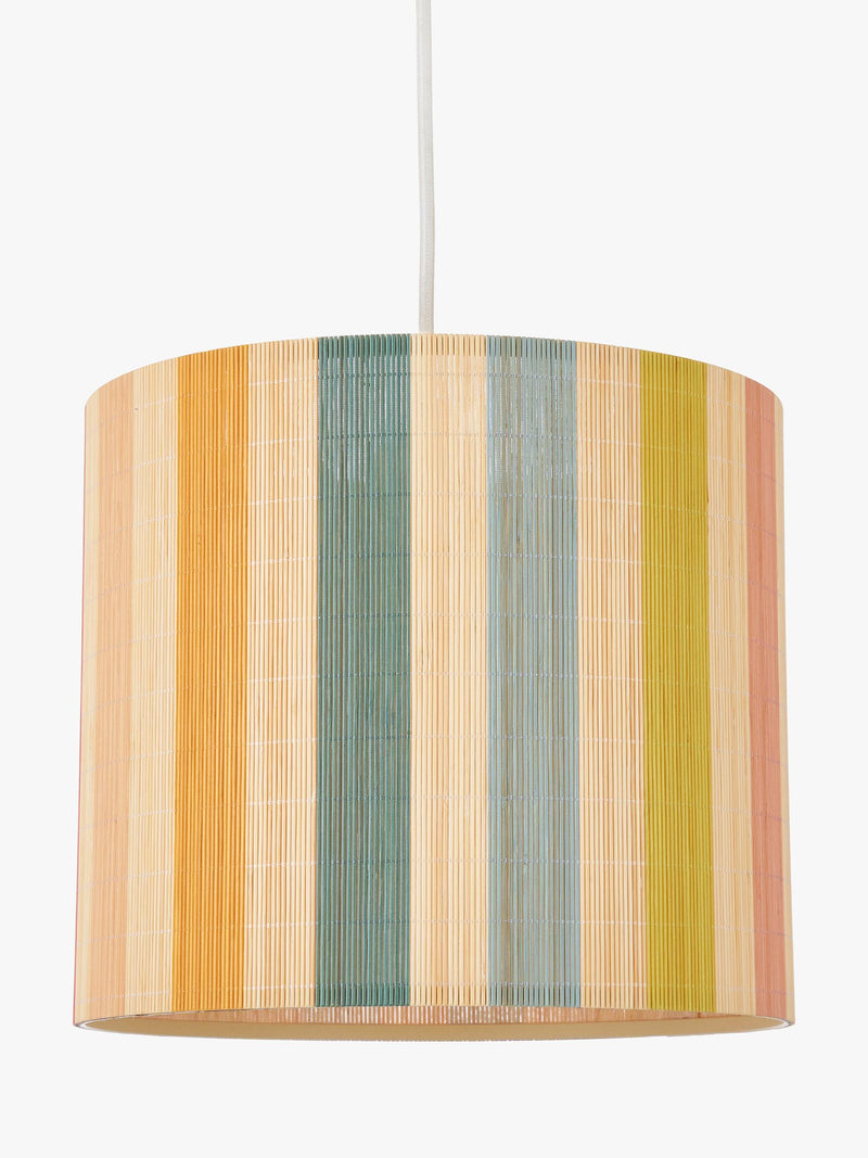 John Lewis kids carnival bamboo lampshade H22xW25xD25cm - British product