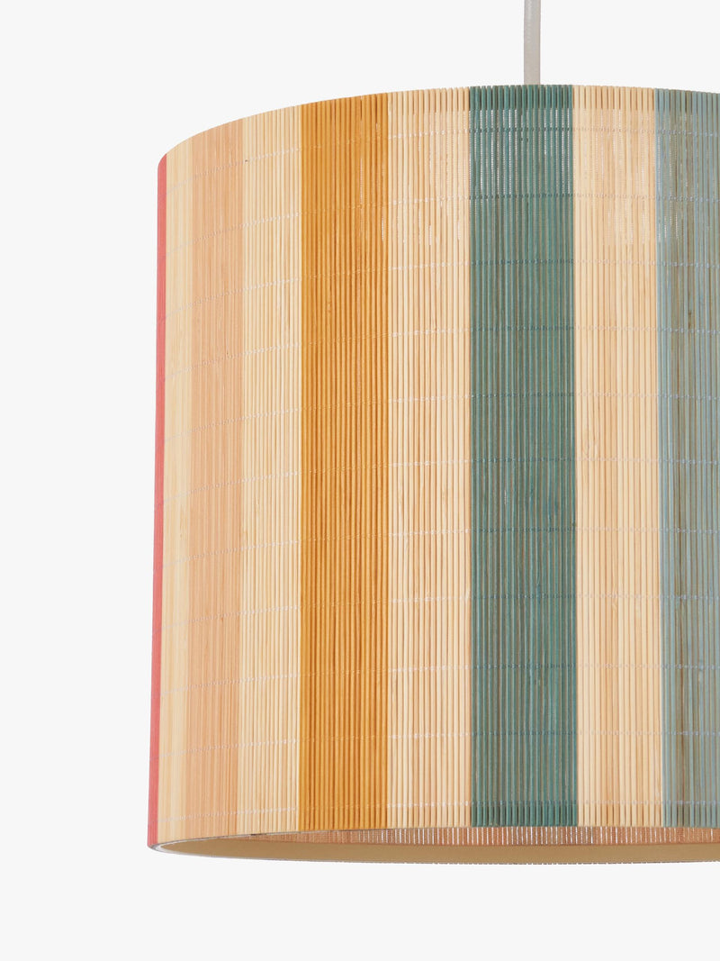 John Lewis kids carnival bamboo lampshade H22xW25xD25cm - British product