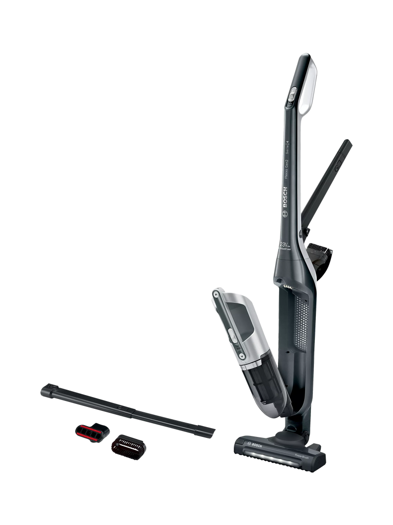 Bosch Flexxo 2-in-1 cordless vacuum cleaner black - British product