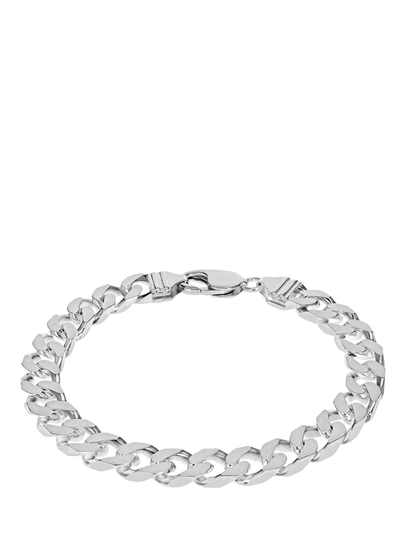 Hoxton London flat curb bracelet - British product